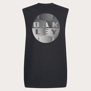 Mens Tanks: FINGERPRINT B1B MUSCLE - Blackout