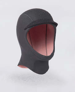 Surf Hoods: HEATSEEKER 3MM GB HOOD - BLACK