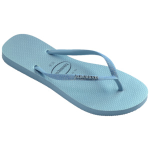 Havaianas: Slim Glitter Iridescent 1056 - Lavander Blue