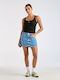 Relaxed Mini Skirt Brooklyn Blue