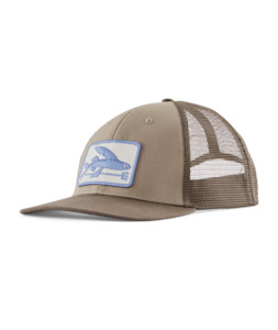 Flying Fish LoPro Trucker Hat - Flying Fish Fork: Marlow Brown