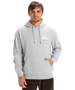 OMNI LOGO HOODIE - LIGHT GREY HEATHER