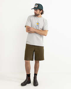 Rhythm: NATURAL VIBRATIONS VINTAGE SS T-SHIRT - STONE