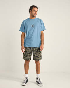 Rhythm: SUN BEAMS VINTAGE SS T-SHIRT - DUSK