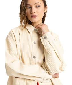 Roxy: KICK BACK WASHED CORD - PARCHMENT