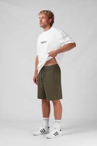 Linen Short - Dark Olive