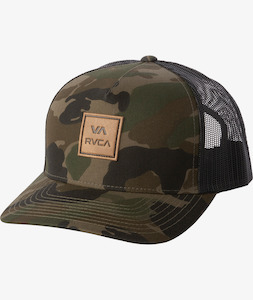 Rvca: VA ATW CURVED BRIM TRUCKER - CAMO