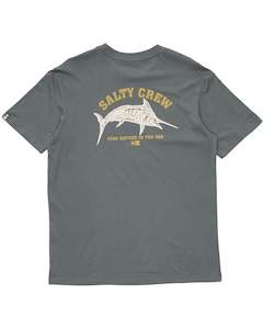 Salty Crew: BILL FISHING PREMIUM SS TEE - Storm
