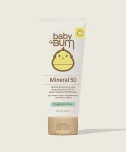 Sun Bum: Baby Bum SPF 50 Mineral Sun Screen Lotion