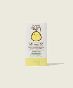 Baby Bum SPF 50 Mineral Sun Screen Face Stick