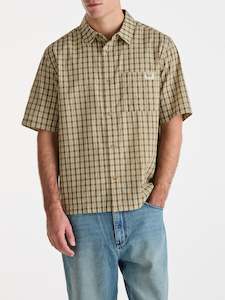 Wrangler: BOXCAR SHIRT - FOREST CHECK
