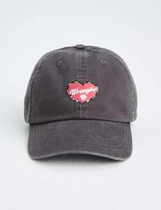 TOUGH LOVE CAP - WASHED BLACK