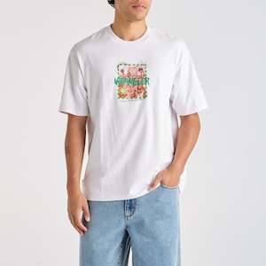 FOSSILISED SLACKER TEE WHITE