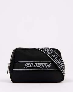 HOLLABACK NYLON SIDE BAG - BLACK
