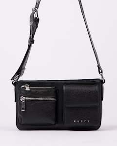 Handbags: DESTINY CROSSBODY BAG - BLACK