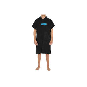 FCS Towel Poncho Black