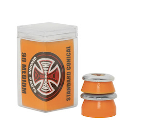 Skate Hardware: STD CONICAL CUSHIONS MED (90A) ORG