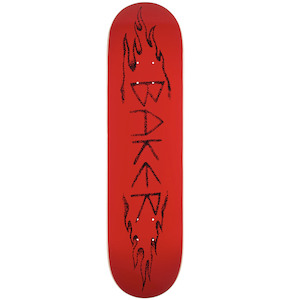 BAKER DECK RILEY HAWK RED FEATHERS 8.125