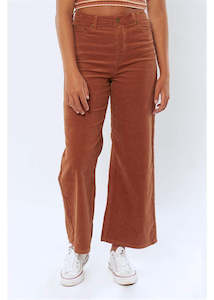 Womens Pants: POPPY WOVEN CORD PANT-HEN