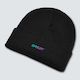 B1B GRADIENT PATCH BEANIE - Blackout