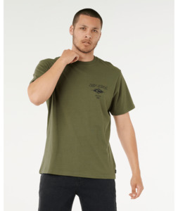 FADE OUT ICON TEE - DEEP CACTUS