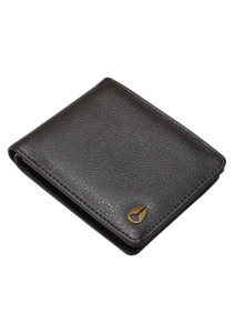Accessories: Pass Vegan Leather Wallet - Brown