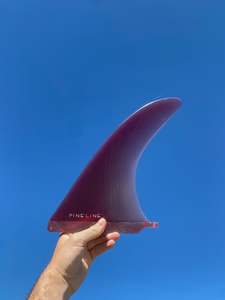 Surf Fins: 10.5" Pineline Nose rider - Plum