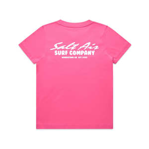 YOUTH SURF CO PUFF - Tee - Charity Pink