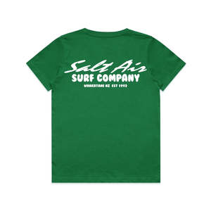 YOUTH SURF CO PUFF - Tee - Kelly Green