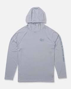 Salty Crew: MARINER LITE UV HOOD - QUARRY