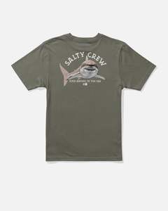 LURKING BOYS SS TEE - DUSTY OLIVE