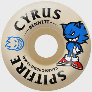 Wheels: Spitfire wheels F499 53 Cyrus Bennett Burn Squad Classic