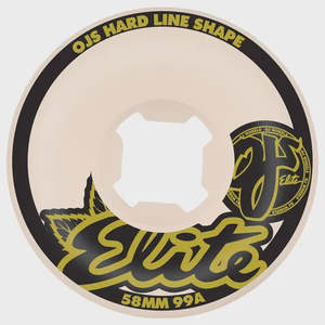 Wheels: 54mm ELITE HARDLINE 99A OJ WHEELS