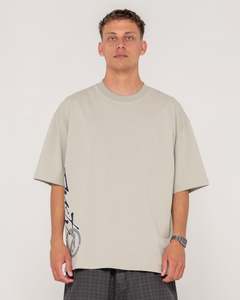 SPRAYA SHORT SLEEVE TEE - ABBEY STONE
