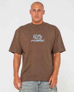 DOUBLE OR NOTHIN SHORT SLEEVE TEE - PINECONE