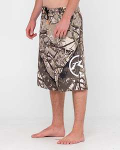 Bottoms: RAMBO FIXED WAIST BOARDSHORT - CAMO