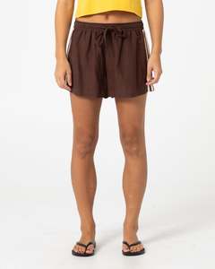 Womens Bottoms: PALM SPRINGS COMP LOUNGE SHORT-JAVA