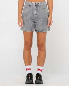 CYPRUS HIGH DENIM SHORT-LONDON SUMMER