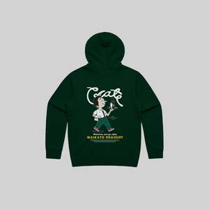 CRATE X WILLIE THE WAITER CRATE REMIX HOODIE - GREEN