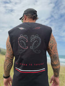 Tipua Heavyweight Blackout Unisex Muscle