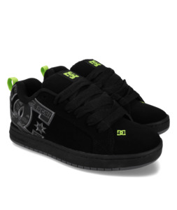 Shoes: COURT GRAFFIK - BLACK/GREY/LIME