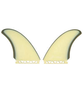 Surf Fins: Pivot Twin ST Nori/Yellow 5.8