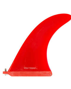 Surf Fins: Log Fin 10 Polish Red