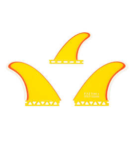 Surf Fins: Fitz Twin + Stabiliser ST Fire