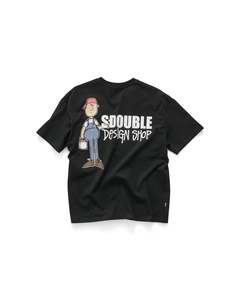 PAINTER SS TEE - BLACK