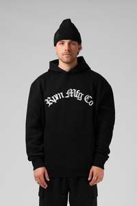 Fleece: Medieval Box Hood - Black