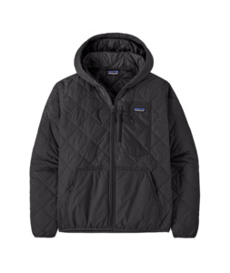 M's Diamond Quilted Bomber Hoody - Black 26