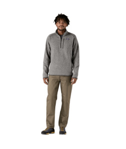 M's Better Sweater 1/4 Zip - Stonewash