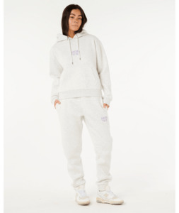 Fleece 1: SURF STAPLE RELAXED HOOD - SPORTS MARLE