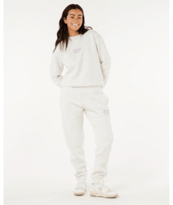 Womens Pants: SURF STAPLE TRACKPANT - SPORTS MARLE
